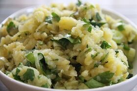 navets bouillis avec des herbes pour la puissance