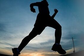 Courir comme un moyen d'augmenter la puissance