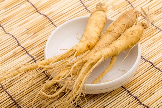 racine de ginseng pour augmenter la puissance